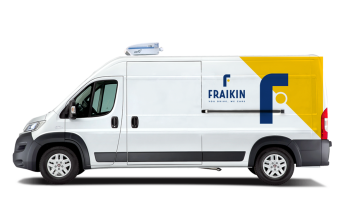 Grote gekoelde bestelwagen